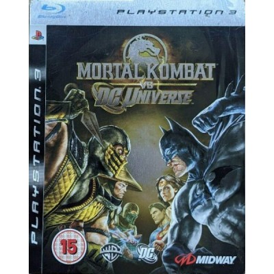 Mortal Kombat vs. DC Universe - Steelbook Edition [PS3, английская версия]